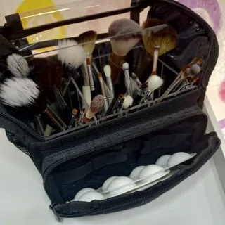 Bolso para Pinceles Negro