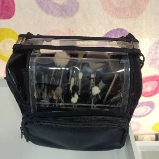 Bolso para Pinceles Negro