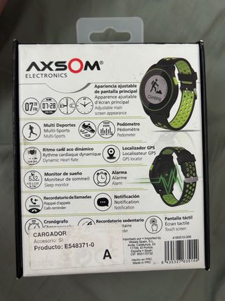Reloj Inteligente AXSOM ZEUX GPS