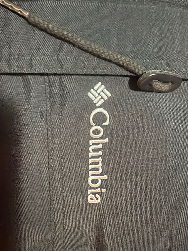 Chaqueta Columbia Negra Hombre