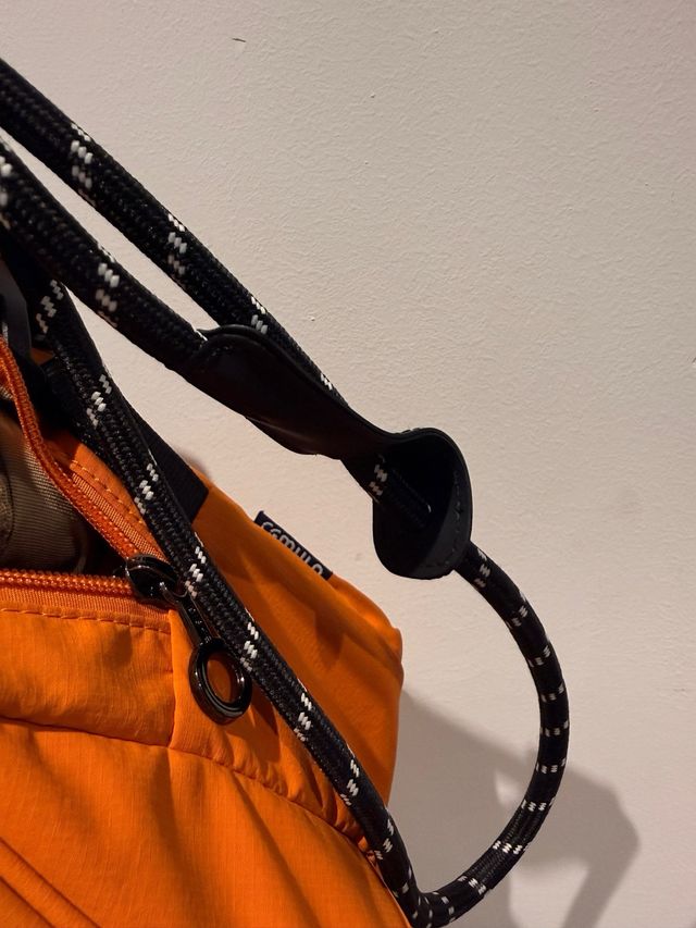 Bolso bandolera/mano naranja impermeable