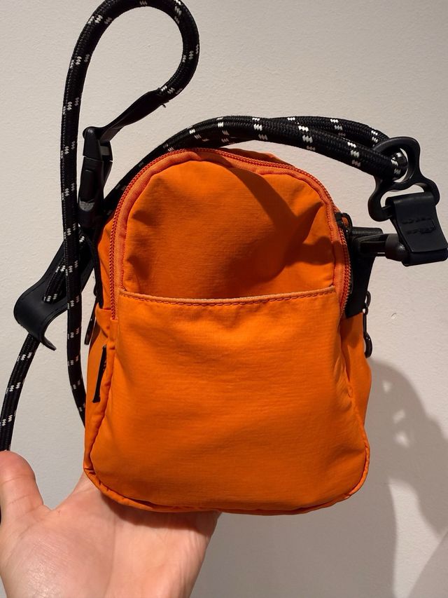 Bolso bandolera/mano naranja impermeable