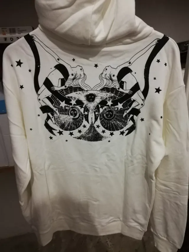 Felpa Givenchy bianca con stelle