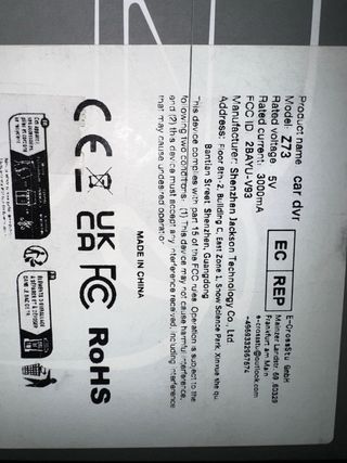 Cámara Retrovisor Coche DVR