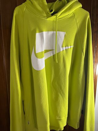 Sudadera Nike Verde Neón Talla L