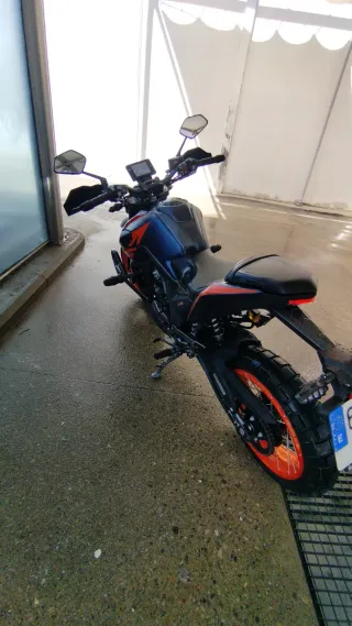 Zontes U1 125cc ABS Naranja Azul TRAIL NAKED 23/25