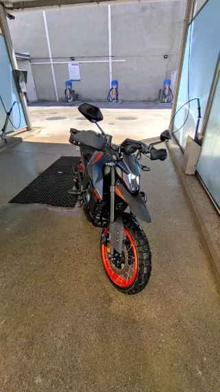 Zontes U1 125cc ABS Naranja Azul TRAIL NAKED 23/25