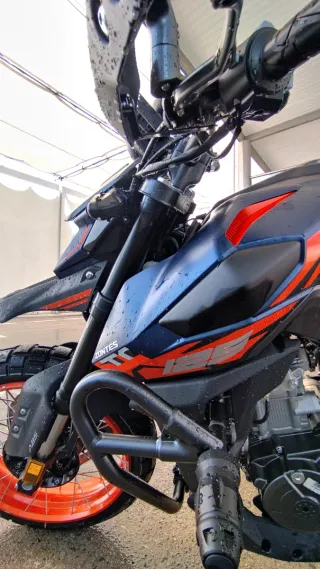 Zontes U1 125cc ABS Naranja Azul TRAIL NAKED 23/25