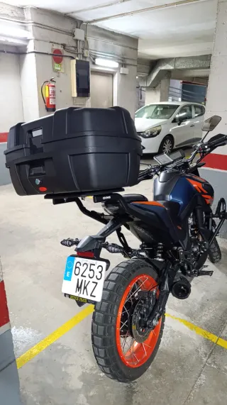 Zontes U1 125cc ABS Naranja Azul TRAIL NAKED 23/25