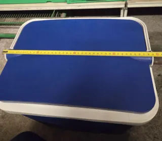 Nevera portátil azul