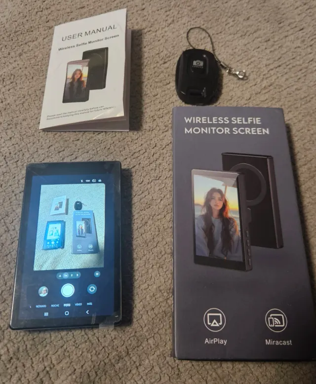 Schermo monitor selfie wireless