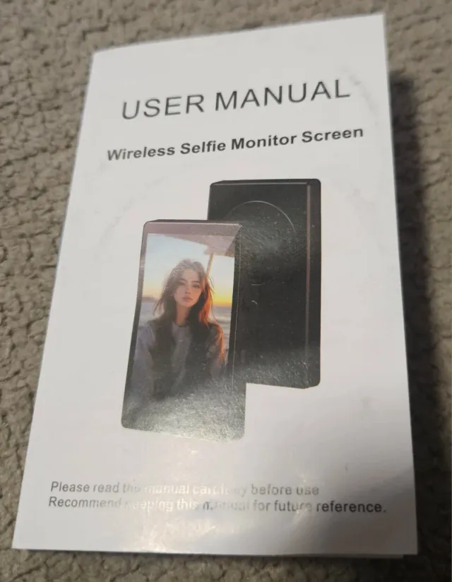 Schermo monitor selfie wireless