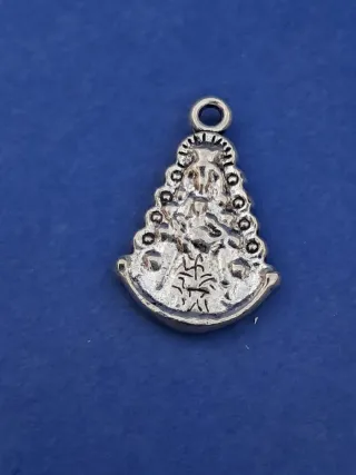 BLEA PORTONS. Colgante Virgen del Rocío 2 relieves