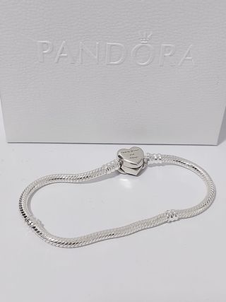 Pulsera Pandora Corazón Infinito Plata