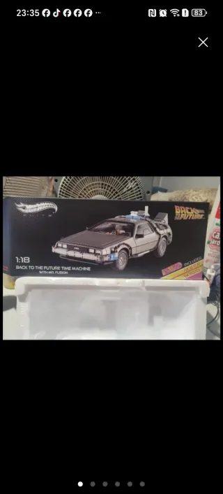 Maqueta 1:18 Regreso al Futuro