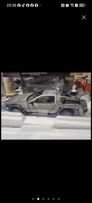 Maqueta 1:18 Regreso al Futuro