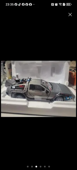 Maqueta 1:18 Regreso al Futuro