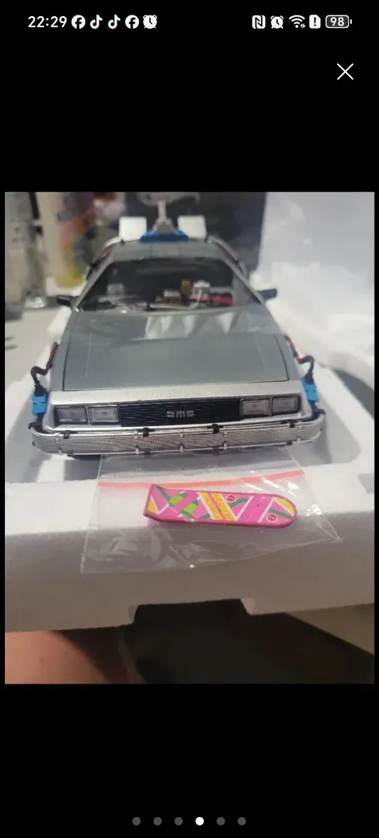 Maqueta 1:18 Regreso al Futuro