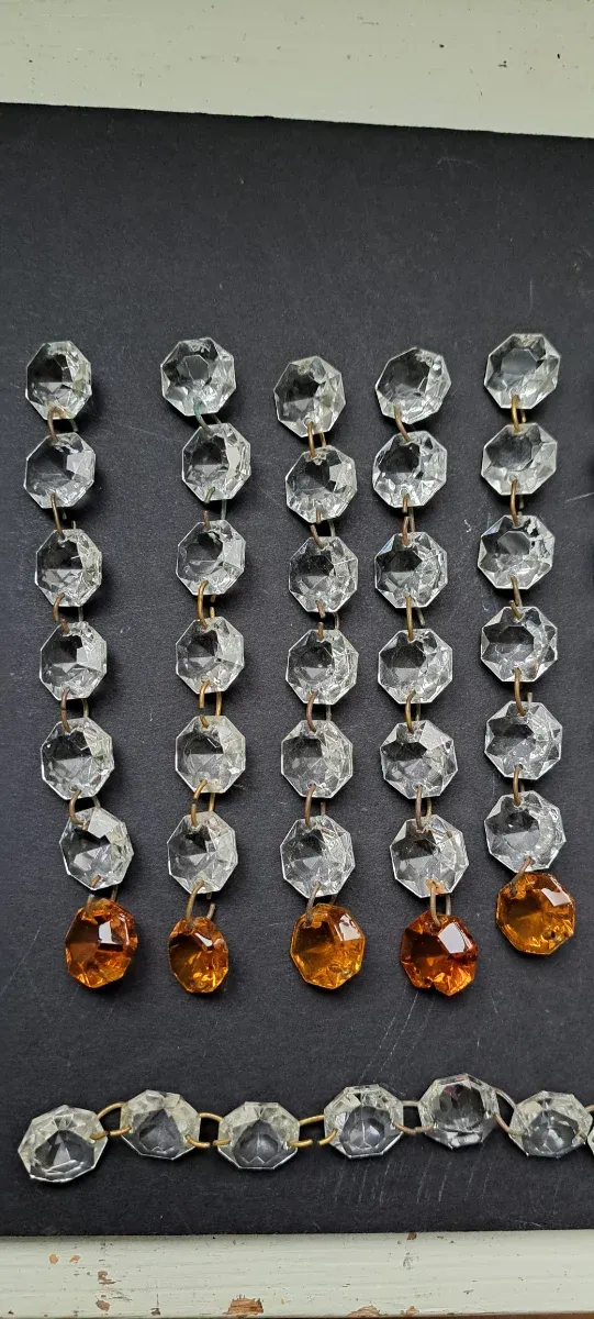 Lágrimas de cristal para lámpara