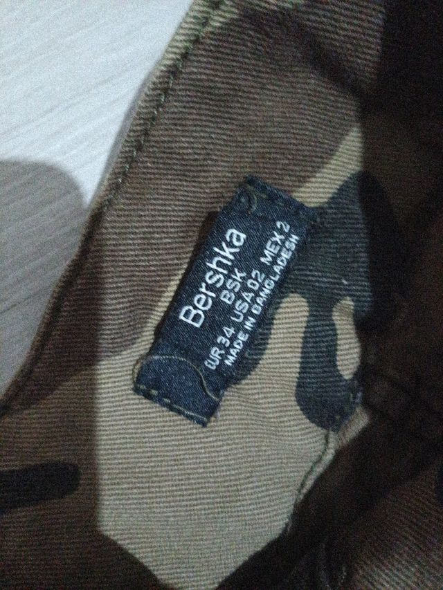 Vaqueros militares con cinturón Talla 34