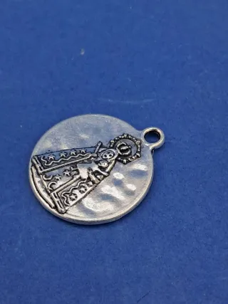 BLEA PORTONS. Medalla Virgen de Guadalupe Plata