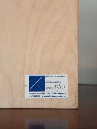 CUADRO / ESCULTURA - JESÚS GALDÓN