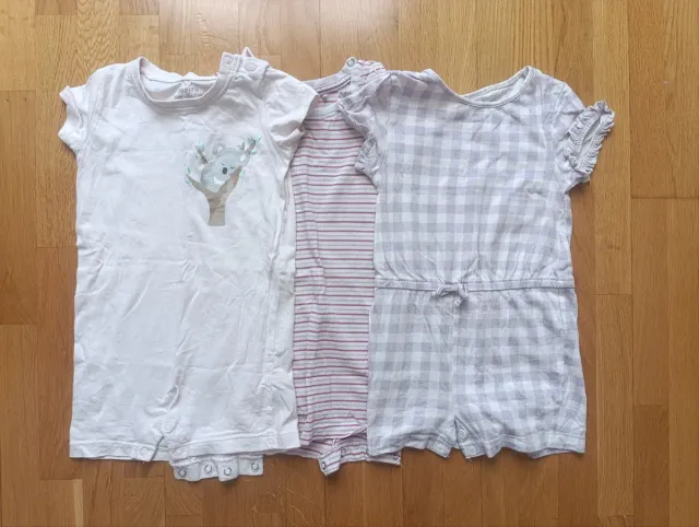 Pack 3 Ropitas Bebé: Pijamas y Peto