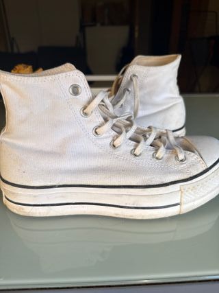 Converse Blancas Mujer Talla 39
