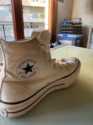 Converse Blancas Mujer Talla 39