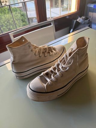 Converse Blancas Mujer Talla 39