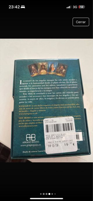 Oráculo Ángeles y Ancestros Kyle Gray