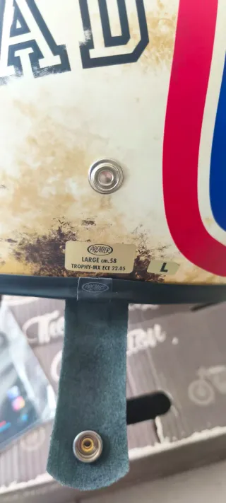 Casco Premier Vintage MX BTR 8 BM