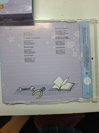 Lote 4 CDs Infantiles: Canciones y Cuentos