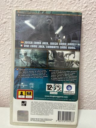 Videojuego PSP Peter Jackson's King Kong