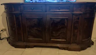 Credenza Legno Massello 205x91x45 cm