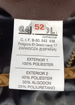 Parka Gamsol Marrón T. 52