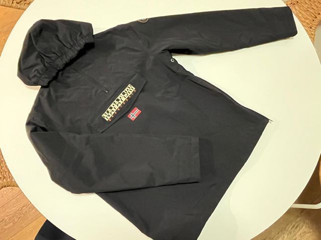 Chubasquero Napapijri Rainforest Niño/a Negro