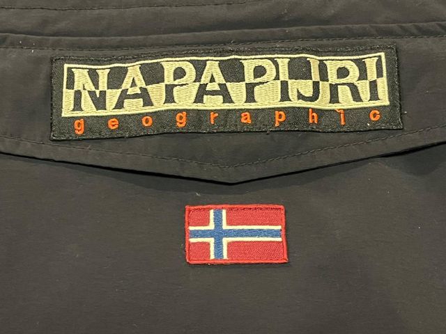 Chubasquero Napapijri Rainforest Niño/a Negro