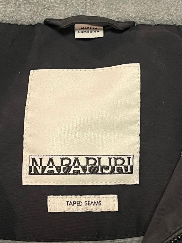 Chubasquero Napapijri Rainforest Niño/a Negro