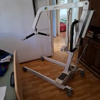 Grúa ayuda discapacitados