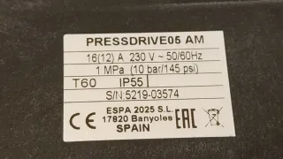 Bomba ESPA agua potable con presostato