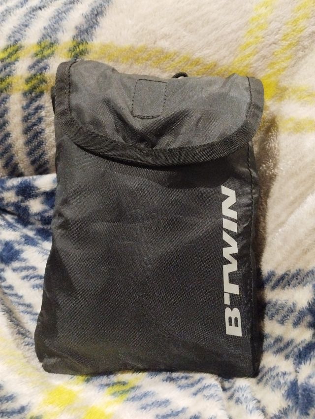 Funda protectora negra para bicicleta