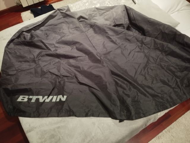 Funda protectora negra para bicicleta