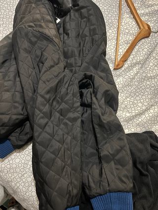 Chaqueta Bomber Zara NFL Efecto Piel