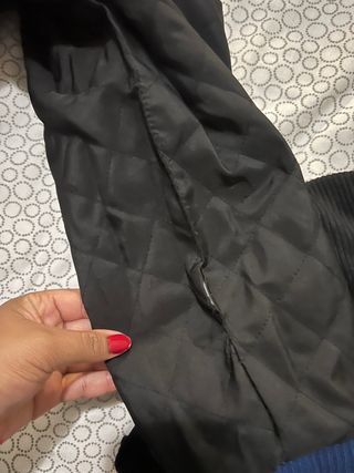 Chaqueta Bomber Zara NFL Efecto Piel