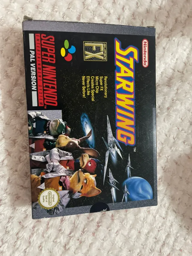 Starwing Super Nintendo PAL Version