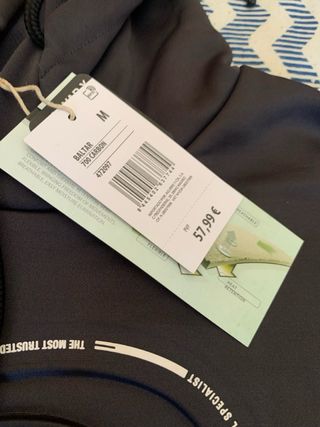 Sudadera Bullpadel Gris Talla M