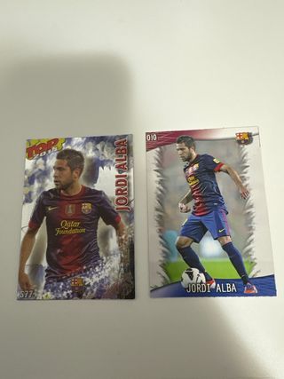 Cromo Jordi Alba FC Barcelona