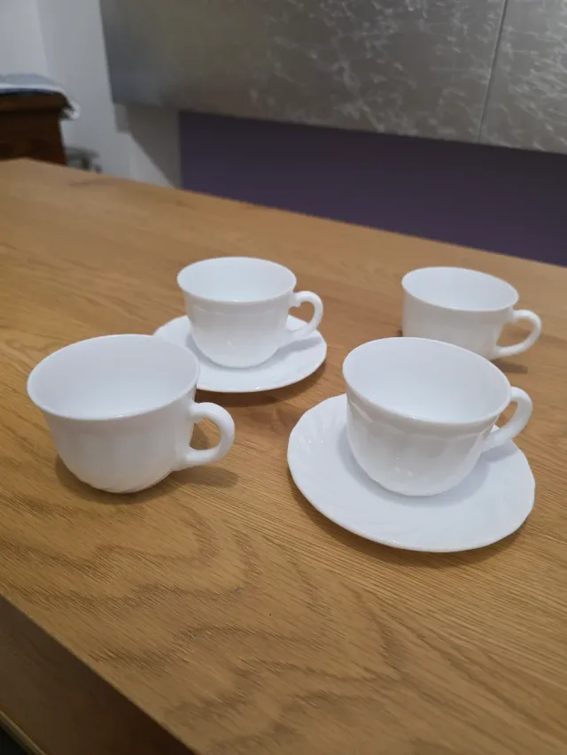 Juego de 4 tazas de café