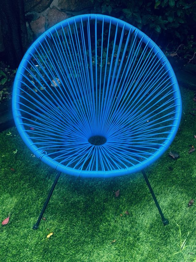 2 Sillas Acapulco Azul Nuevas